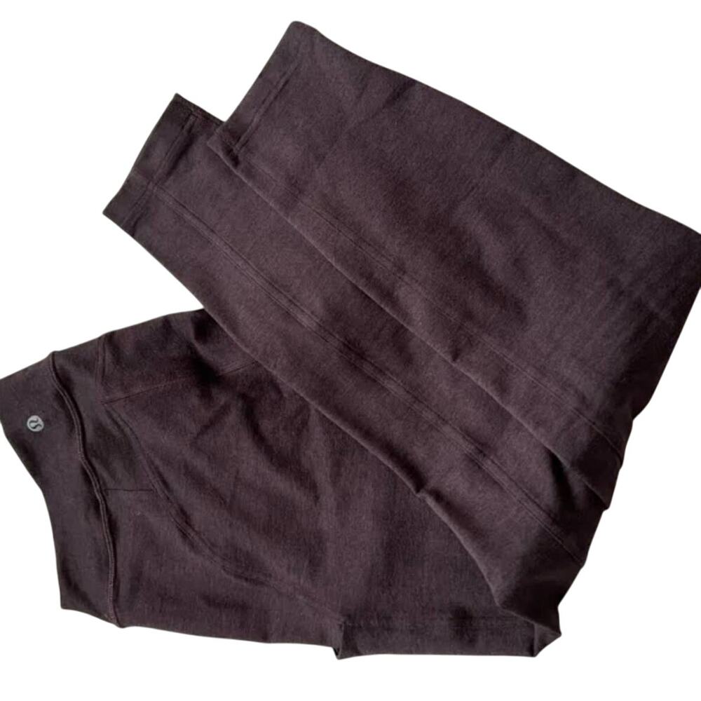 Lululemon Soft Sueded High-Rise Tight 25" Nightfall / Nightfall Size 6 - Picture 7 of 8